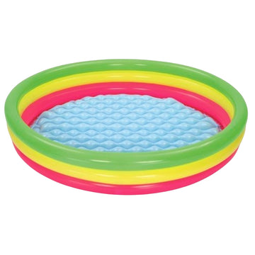 Inflatable rainbow pool 152cm Bestway 51103