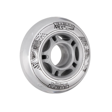 Skateboard Wheels 72x24mm 82A Transparent (4 Pack)
