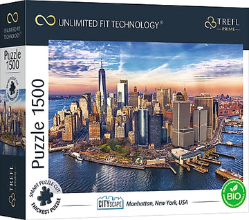 Trefl Prime Puzzle Cityscape Manhattan, 1500 Pcs