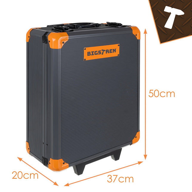 1000-Piece Tool Set with Aluminum Case & Organizers