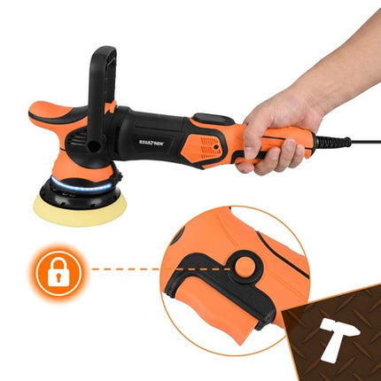 1000W Dual Action Car Polisher, 125mm, LED Display