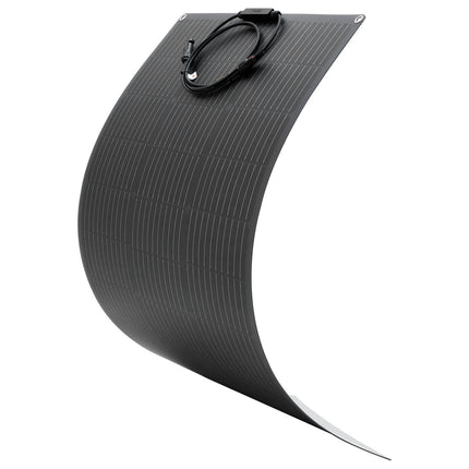 100W Flexible Monocrystalline Solar Panel, MC4, IP67