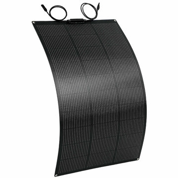 100W Flexible Solar Panel, 24.6% Efficiency, Dual USB