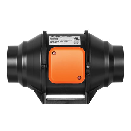 102mm Inline Duct Fan, 129.7 CFM, Variable Speed