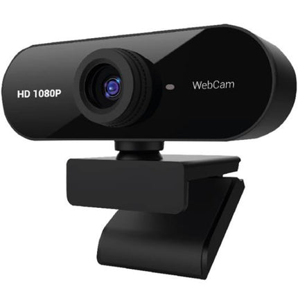 1080p Webcam with Built-In Microphone, USB Connection