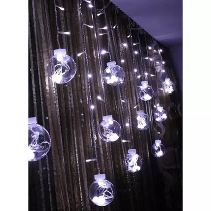 108LED USB light curtain - cool white KŚ19770