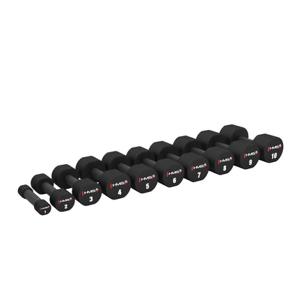 10 KG Polyurethane Dumbbells Set