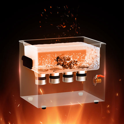 10L Ultrasonic Cleaner With Heater, Timer And Basket