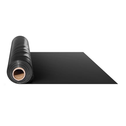 10 Mil Black Plastic Sheeting Roll, 10 Ft x 100 Ft