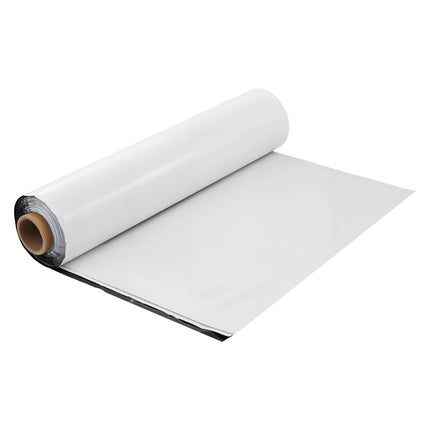 10 Mil Plastic Sheeting Roll, 10 x 100 Ft, Black-White