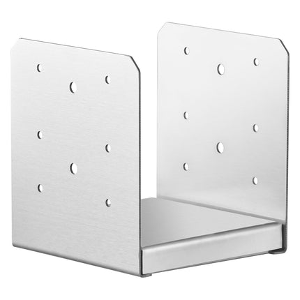 10-Pack Stainless Steel Adjustable 6x6 Post Base Anchors