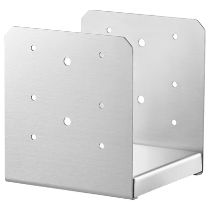 10-Pack Stainless Steel Adjustable 6x6 Post Base Anchors