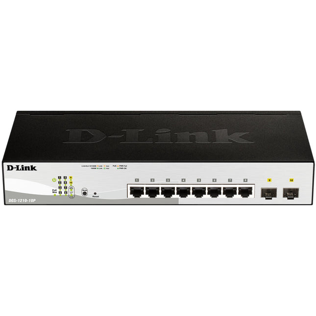 10-Port Gigabit PoE Smart Switch, 65W Budget