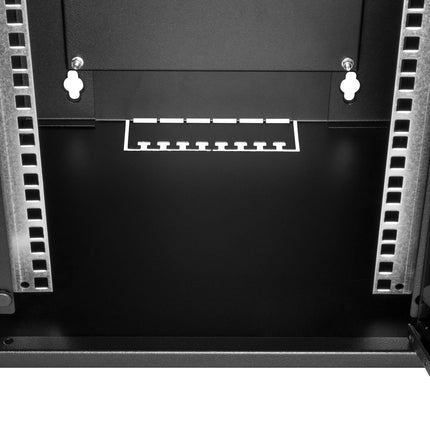 10" Wall cabinet/server cabinet U6 320 x 300 x 312 mm Assembled Black