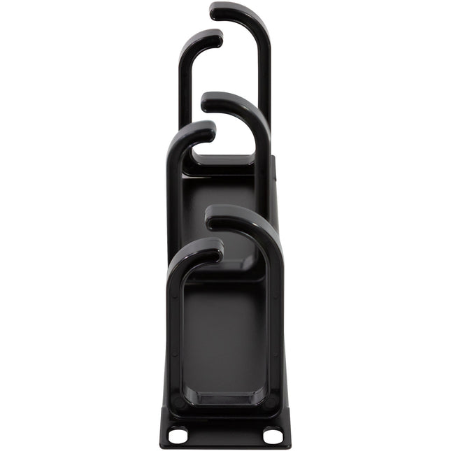 10" cable panel with 3 brackets U1 Black