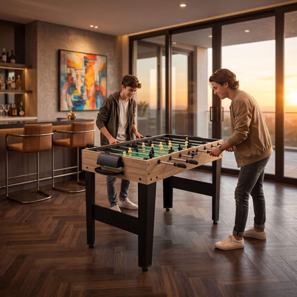 10-in-1 Multi-Game Table Set – Wood Look, 81×125×61 cm