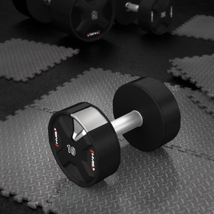 10 kg Polyurethane Dumbbell for Strength Training