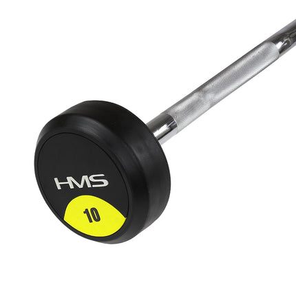 10 kg Rubber Coated Curl Bar