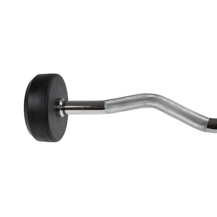 10 kg Rubber Coated Curl Bar
