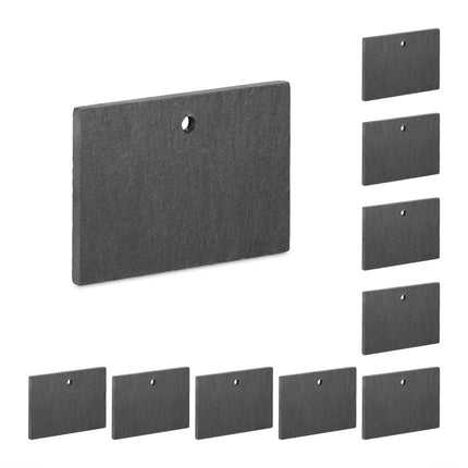 10 plant signs in slate
