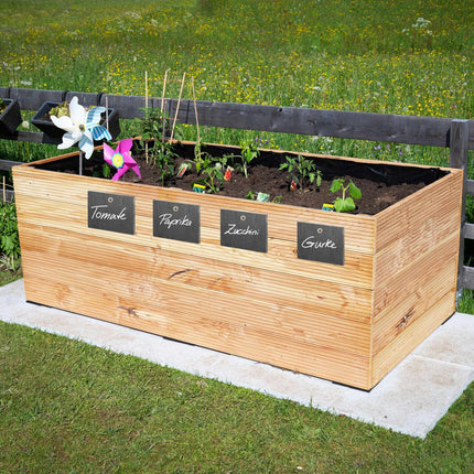 10 plant signs in slate