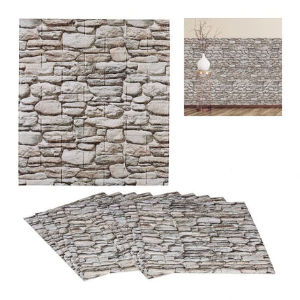 10 wall panels stone wall