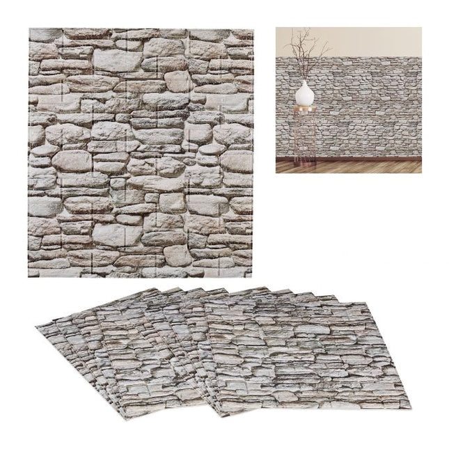 10 wall panels stone wall