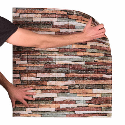 10 wall panels stone wall