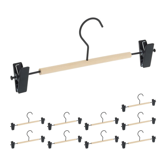 10x Trouser Hanger Set