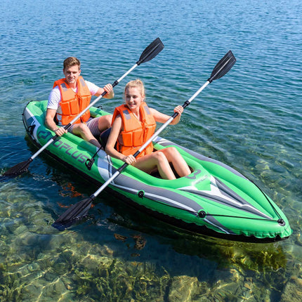 11.5 Ft Inflatable 2-Person Kayak with Aluminum Paddles