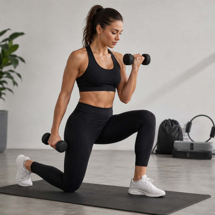 11-Piece Pilates Set with Ring, Ball, Bands, Dumbbells
