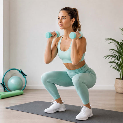 11-Piece Pilates Set with Ring, Ball, Bands, Dumbbells