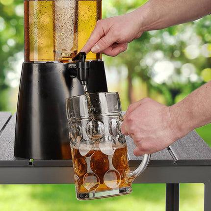 1.1 liter beverage container with faucet