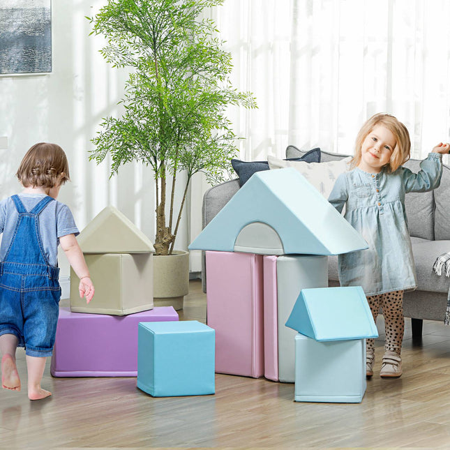 Foam building blocks, soft climbing, colorful, 1-3 years