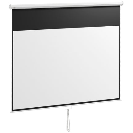 120-Inch Projector Screen, 16:9, Wall/Ceiling Mount