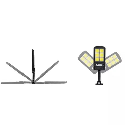 120 LED solar lamp with Izoxis outdoor panel