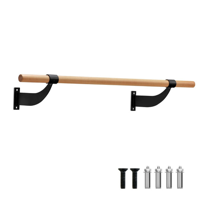 120cm Long Dance Bar Wall Mounted Ballet Bar Ballet Equipment Fixed Height Fitness Bar