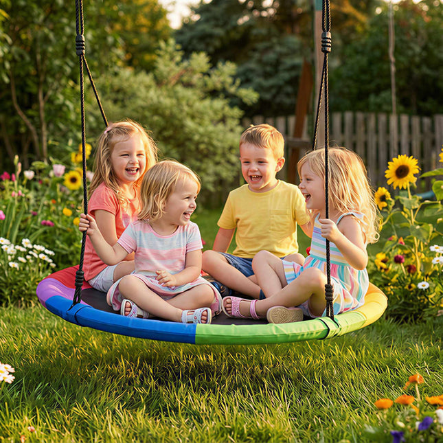 120 cm Nest Swing, 300 kg Capacity, Multicolor