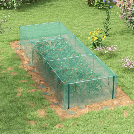 Garden netting for plant protection, 1.25M x 3.73M, Zipper
