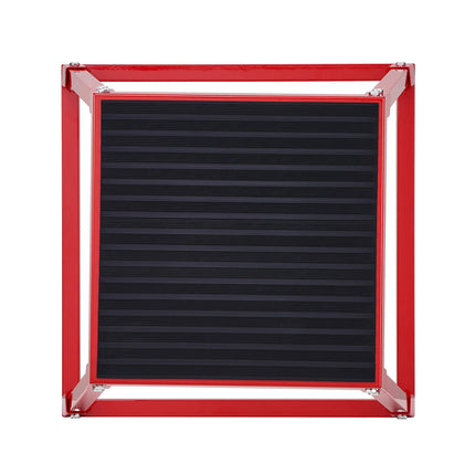 12-Inch Steel Plyometric Jump Box, Anti-Slip, 500 lb