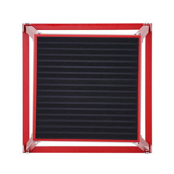12-Inch Steel Plyometric Jump Box, Anti-Slip, 500 lb