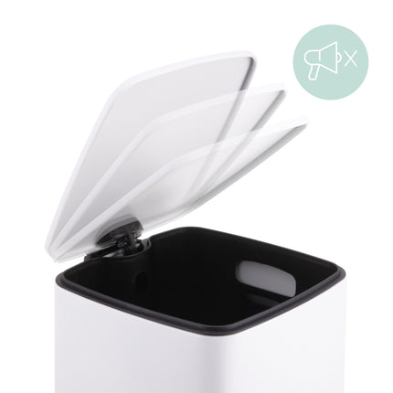 12L Kitchen Pedal Bin with Soft-Close Lid