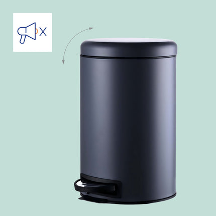 12L Step Bin with Inner Bucket – Soft-Close, Hands-Free
