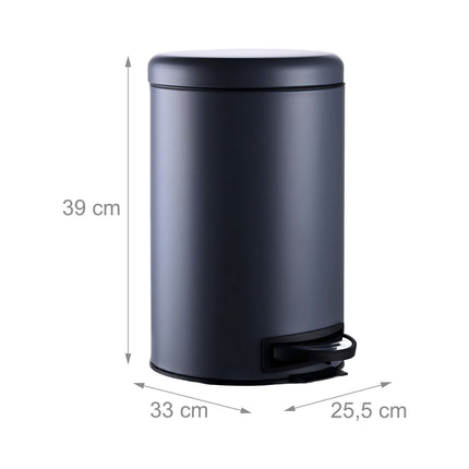 12L Step Bin with Inner Bucket – Soft-Close, Hands-Free