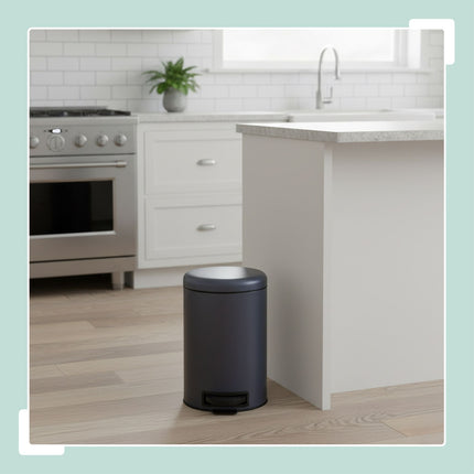 12L Step Bin with Inner Bucket – Soft-Close, Hands-Free