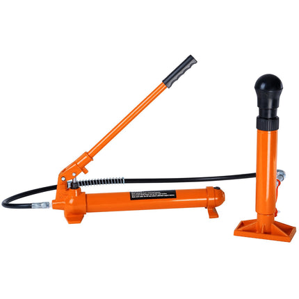12-Ton Porta Power Kit, Hydraulic Ram, 4.6 Ft Hose, Case