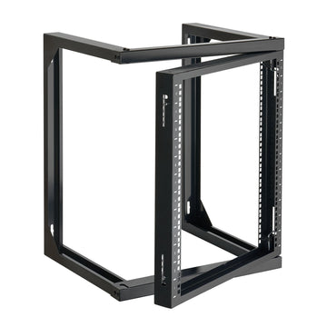12U Wall Mount Server Rack, 18-Inch Depth, 150 lb, 180-Degree Door