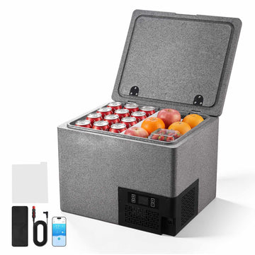 12V/24V Portable Car Fridge Freezer, 40L App Control