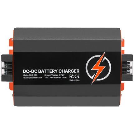 12V 60A DC-to-DC Battery Charger, 750W, Smart Multi-Stage