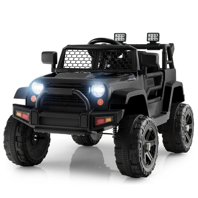 12V Battery Operated Children's Vehicle Electric Children's Vehicle with Remote Control Black